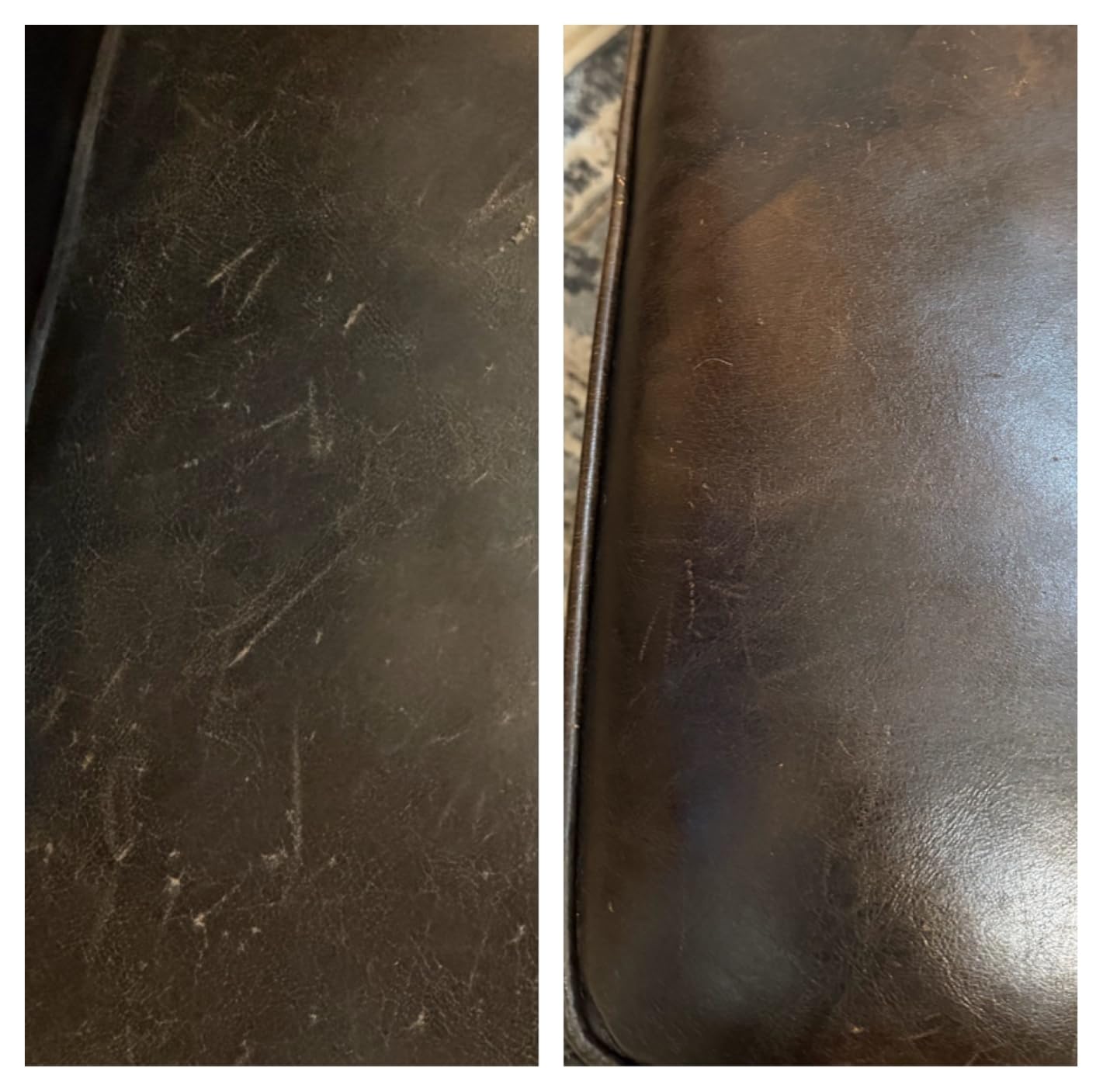 Leather CPR Cleaner and Conditioner 18oz. Bring Leather Back To Life on Furniture, Car Seats, Handbags, Jackets, Boots, Saddles, Purses & Shoes. Restores Shine, Softness & Color to Real Leather customer photo 2