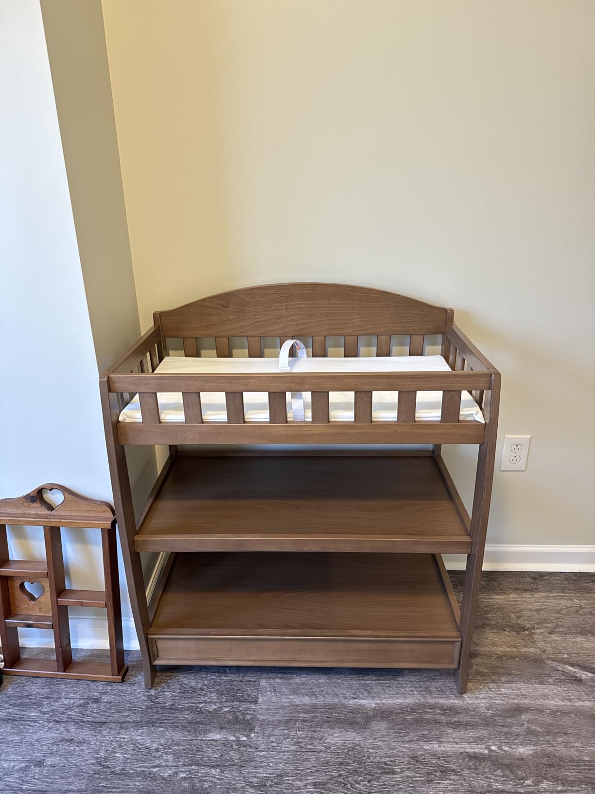 Delta Children Infant Changing Table with Pad, White customer photo 1