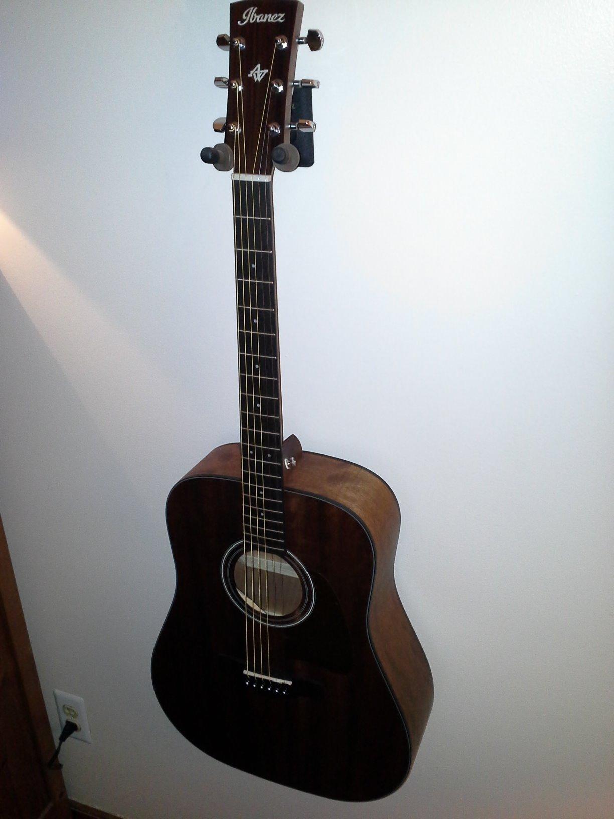 Ibanez Artwood Dreadnought Acoustic Guitar-Open Pore Natural customer photo 1