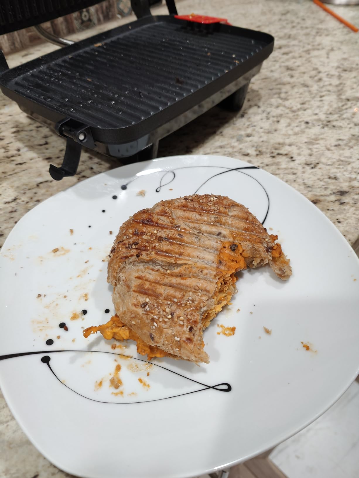 Hamilton Beach Panini Press, Sandwich Maker & Electric Indoor Grill customer photo 2