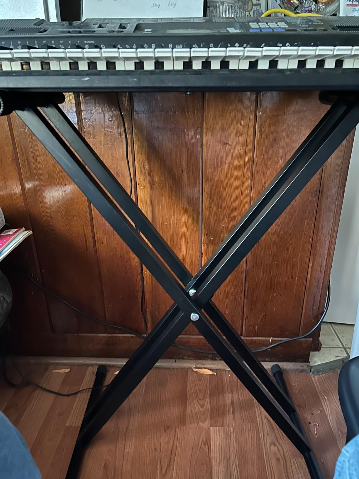 GoDpsMusic CC-KSTAND Double Braced X-Style Pro Series Keyboard Stand customer photo 1