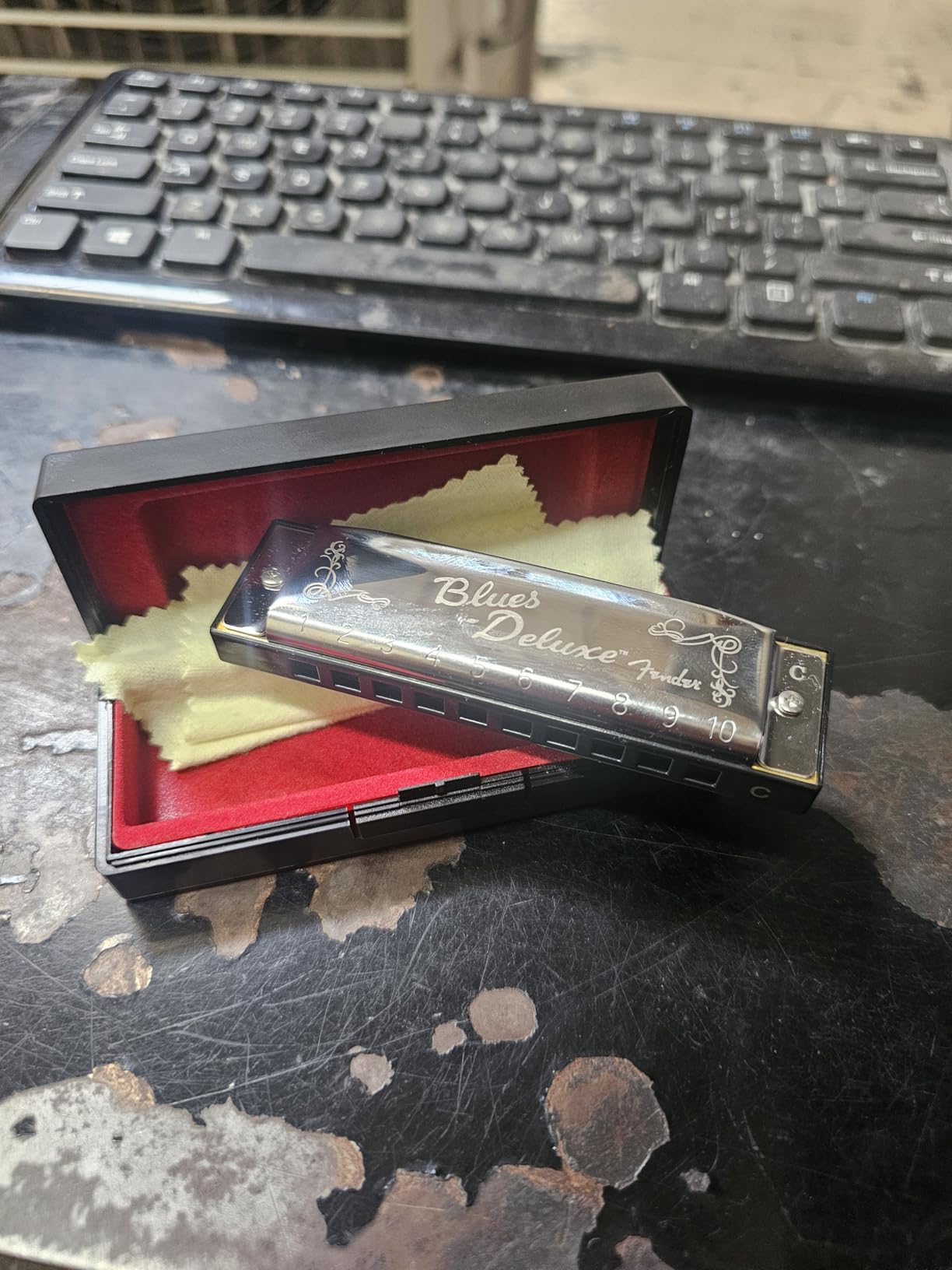 Fender Blues Deluxe Harmonica, Guitar Accessories, Key of C customer photo 2