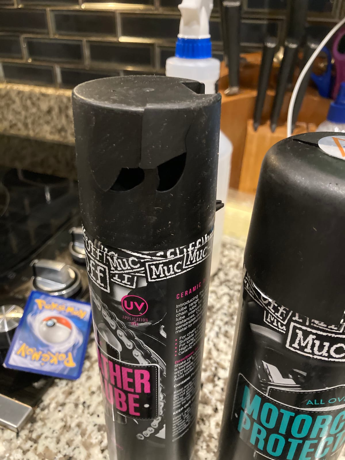 Muc-Off All-Weather Motorcycle Chain Lube, UV Dye - 400ml customer photo 1