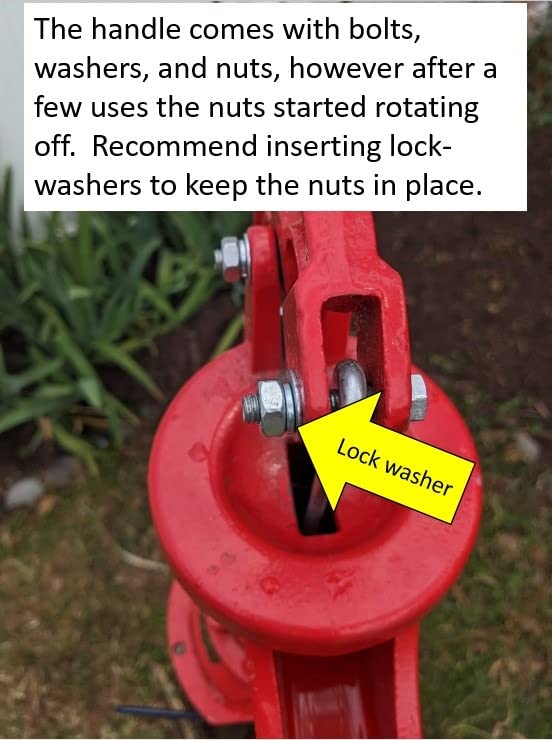 XtremepowerUS Well Hand Pitcher Antique Pitcher Manual Hand Pump Operated up to 25' ft Max Lift Patio Water Well Fountain for Outdoor Garden, Pond, Backyard, Farm customer photo 2