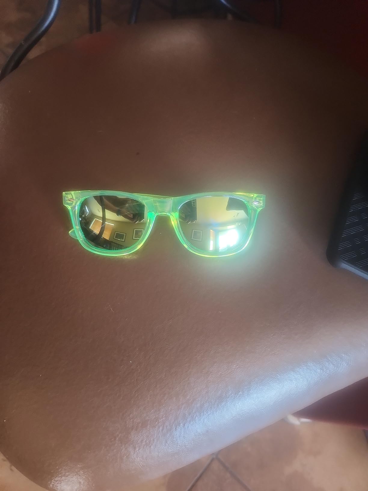 Retro Rewind Colorful Trendy 80s Mirrored Sunglasses for Women Men UV400 customer photo 2