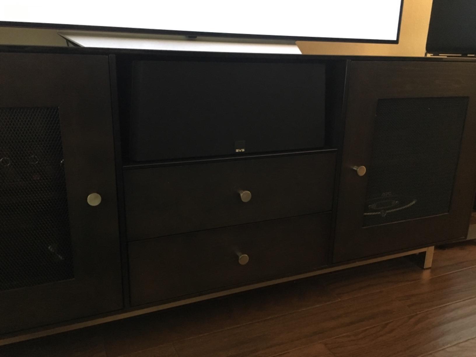 SVS Prime Center Speaker – Premium Black Ash customer photo 2