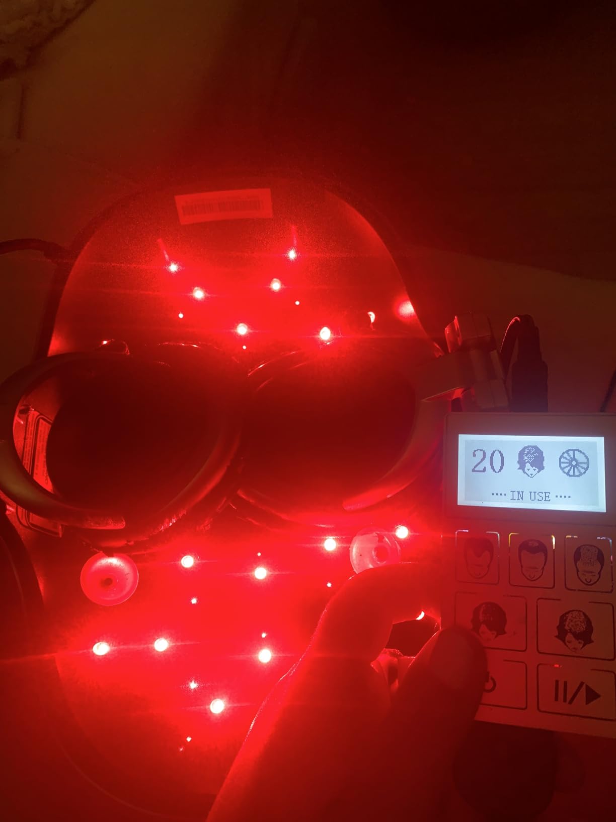 iGrow Laser Hair Growth System - Red Light Helmet Therapy, Clinically Proven, FDA Cleared Laser Cap Hair Growth for Men & Women customer photo 2