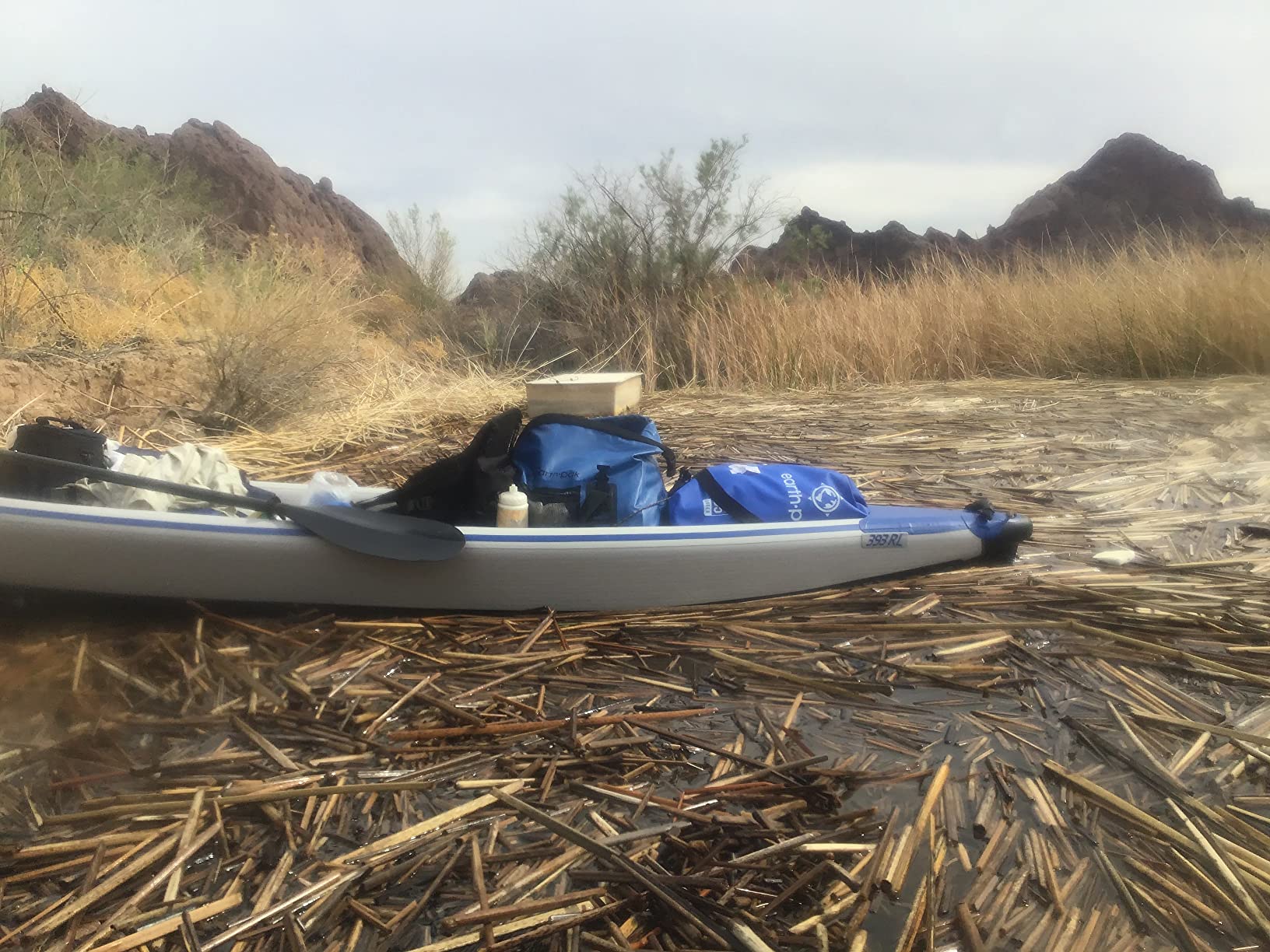 Sea Eagle RazorLite Inflatable Kayak - Lightweight, Drop Stitch, High Speed Touring Kayak - Solo or Tandem - Tall Back Seat(s), Paddle(s), Backpack, Skeg and Pump customer photo 1
