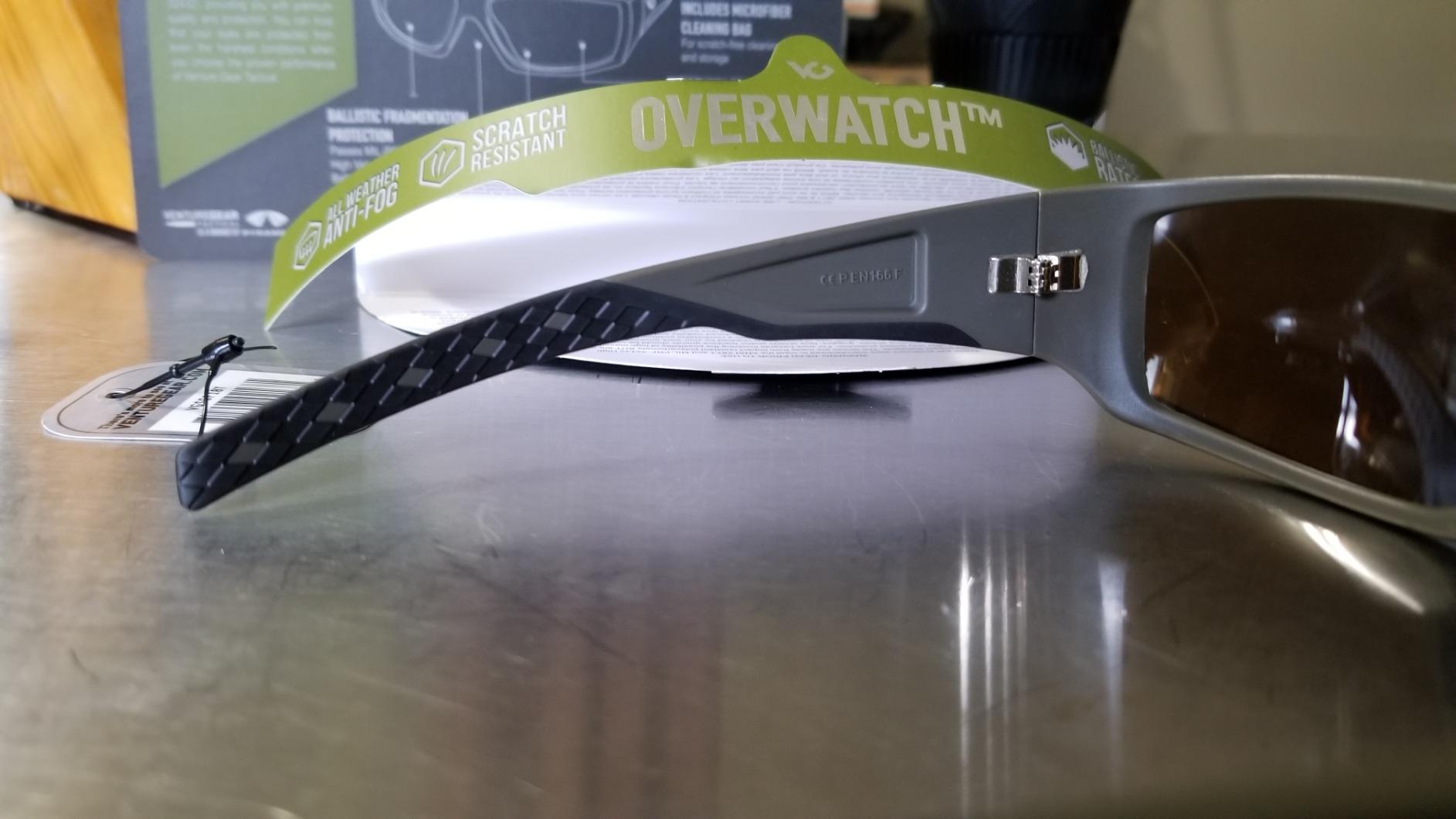 Venture Gear Overwatch Shooting Safety Sunglasses, Forest Gray Anti-Fog Lens customer photo 2