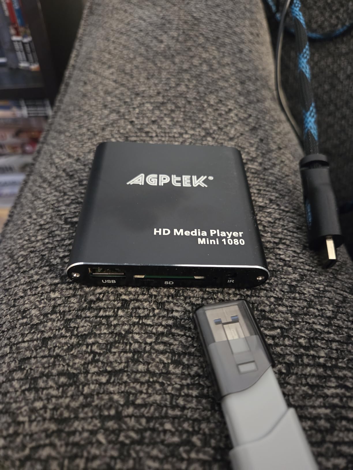 HDMI Media Player, Black Mini 1080p Full-HD Ultra HDMI Digital Media Player customer photo 1