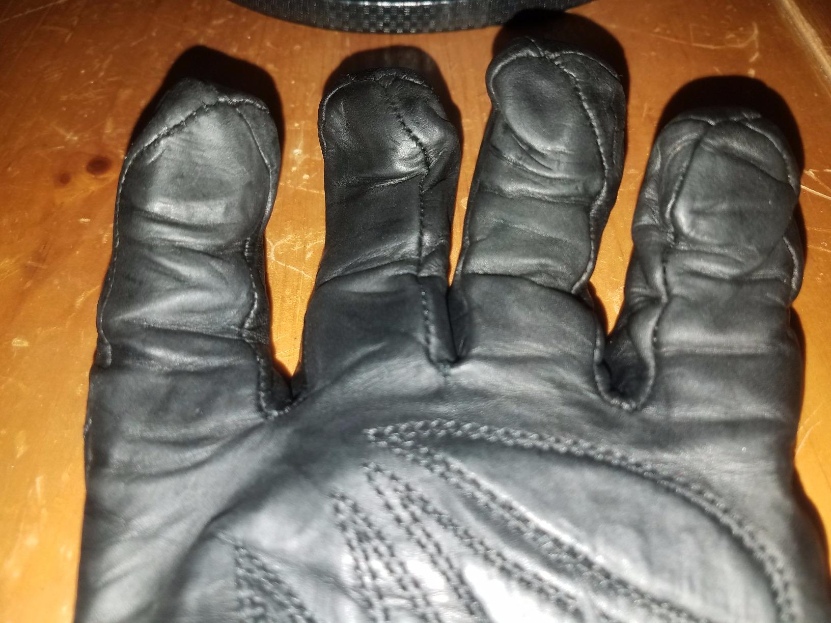 Men's Leather Cruising Gloves w/Clean Look, Gel Palm - Great for Riding or Driving customer photo 1