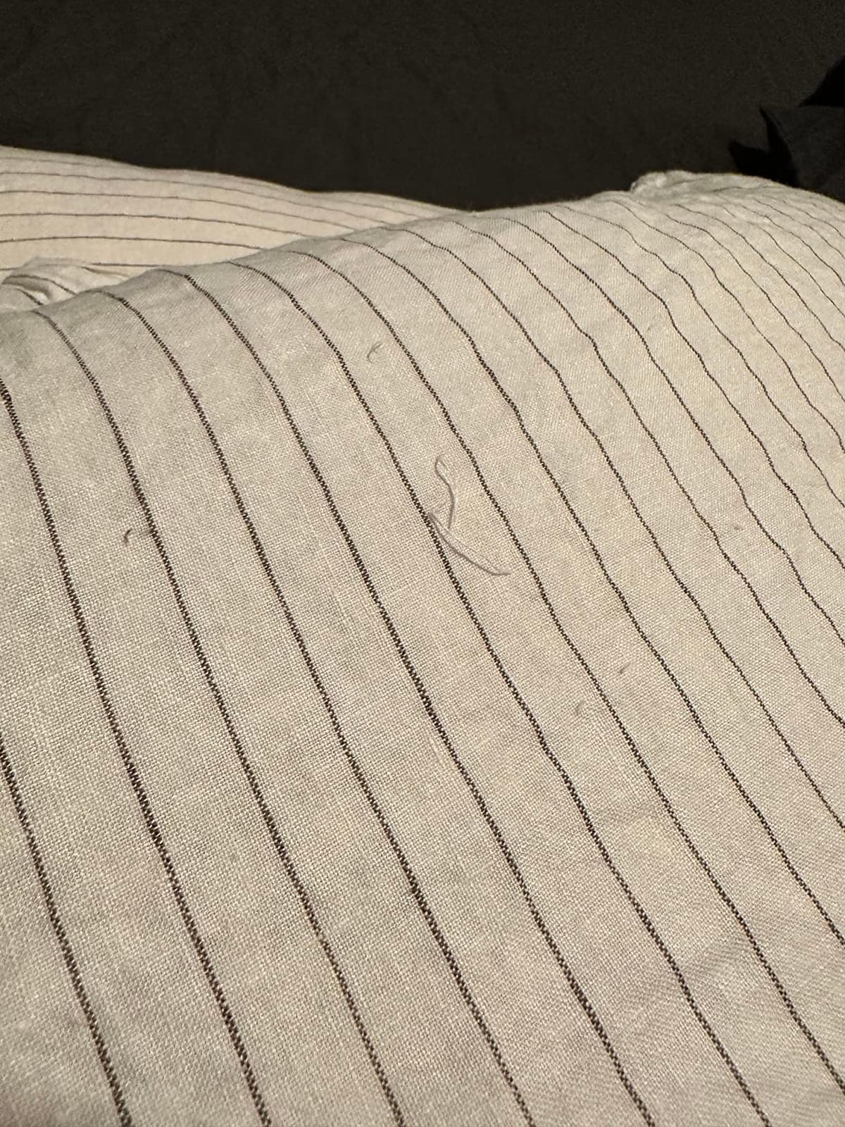 Simple&Opulence 100% French Linen Sheet Set King Size-Pure Natural Flax Bed Sheet-4 Pcs Breathable Ultra Soft Farmhouse Bedding (1 Flat Sheet,1 Fitted Sheet,2 Pillowcases)-Embroidery Linen customer photo 2
