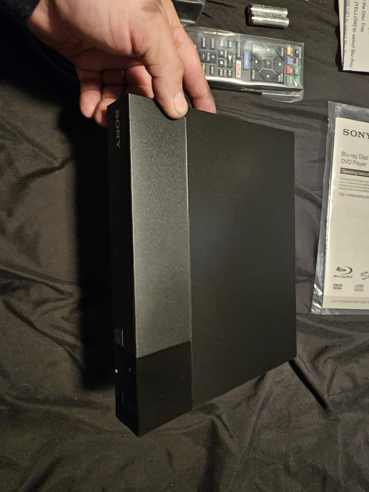 Sony Multi Zone Region Free Blu Ray Player - PAL/NTSC Playback - Zone A B C - Region 1 2 3 4 5 6 customer photo 1