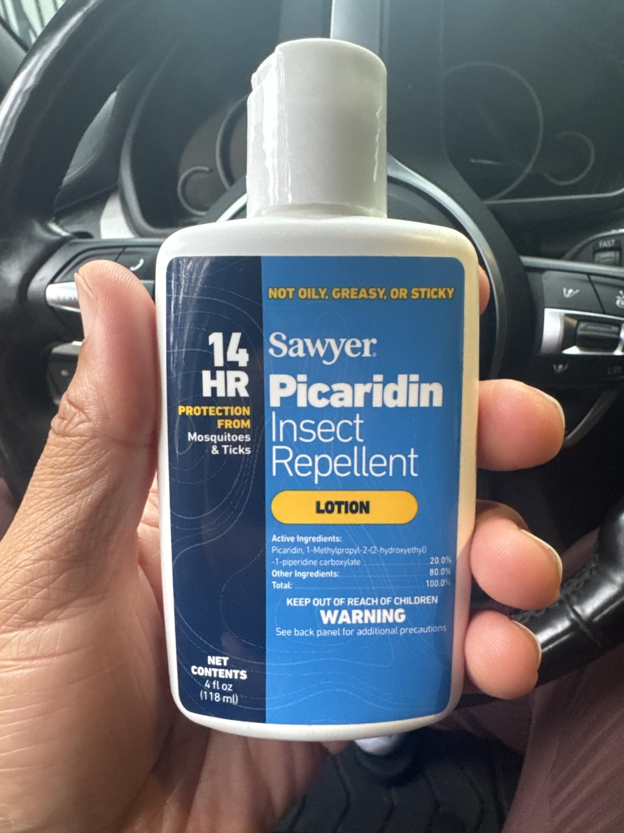 Sawyer Products SP564 Premium Insect Repellent with 20% Picaridin, Lotion, 4-Ounce customer photo 2