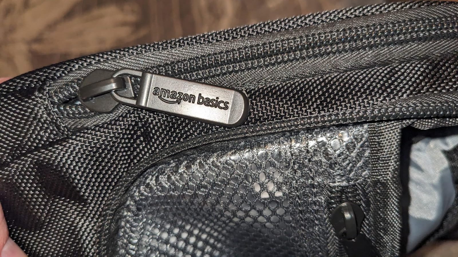 Amazon Essentials Spacious Toiletry Bag, Hanging Cosmetic Dopp Kit with Multiple Compartments, Durable Polyester, Large Capacity Storage, Compact Design, Black (Previously Amazon Basics) customer photo 1