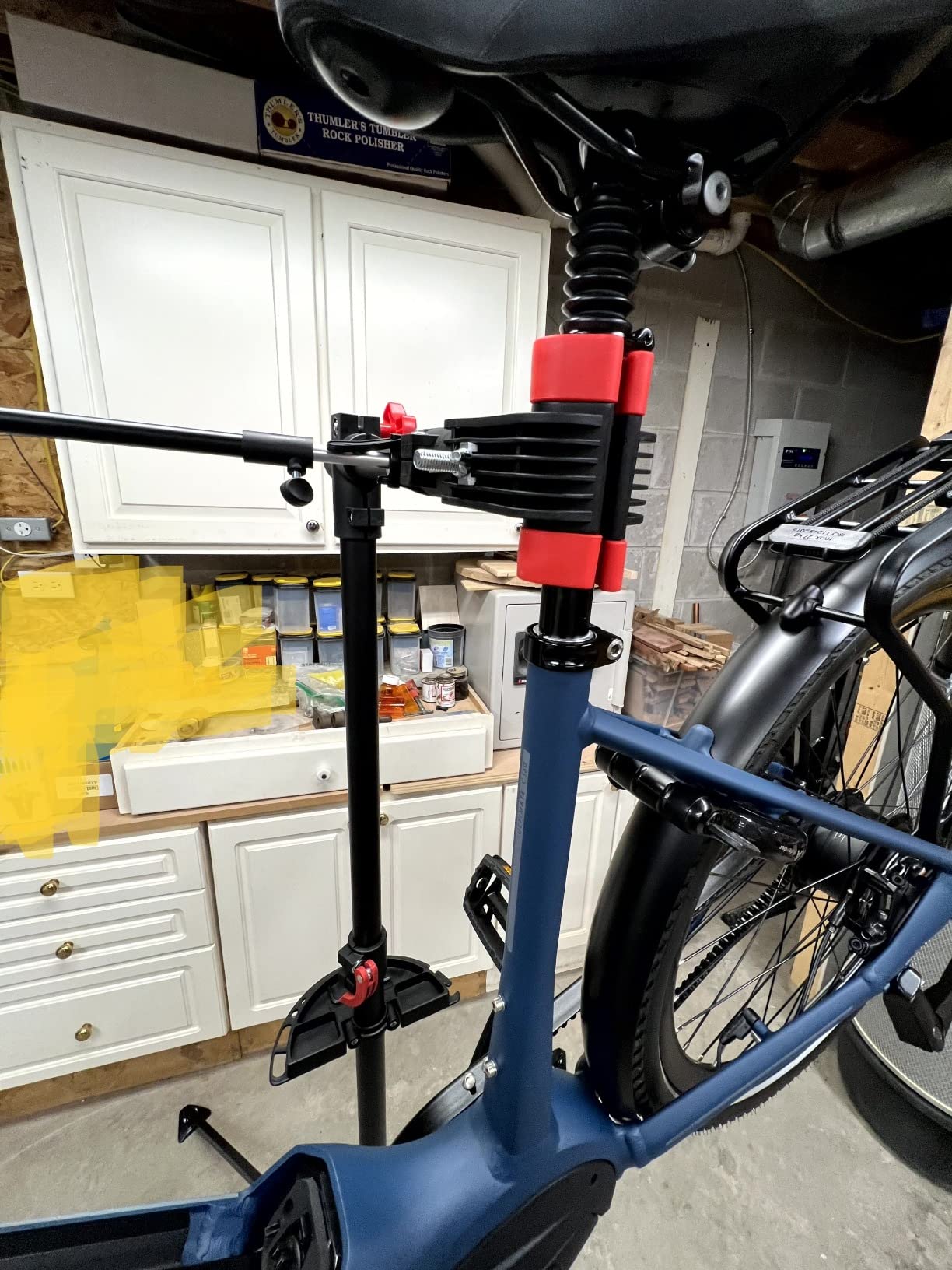 Yaheetech Bike Repair Stand Adjustable Foldable Bicycle Maintenance Rack customer photo 1