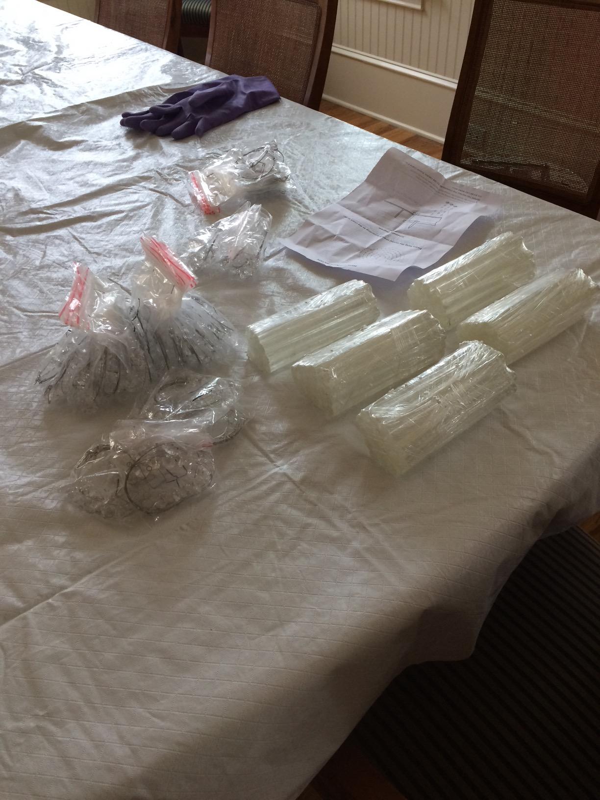 7PM Foyer Chandeliers Entryway High Ceiling, Flush Mount Large Raindrop Crystal Chandelier Lighting Staircase Chandelier High Ceiling Light Fixtures for Hallway Front Entrance H 59'' customer photo 2