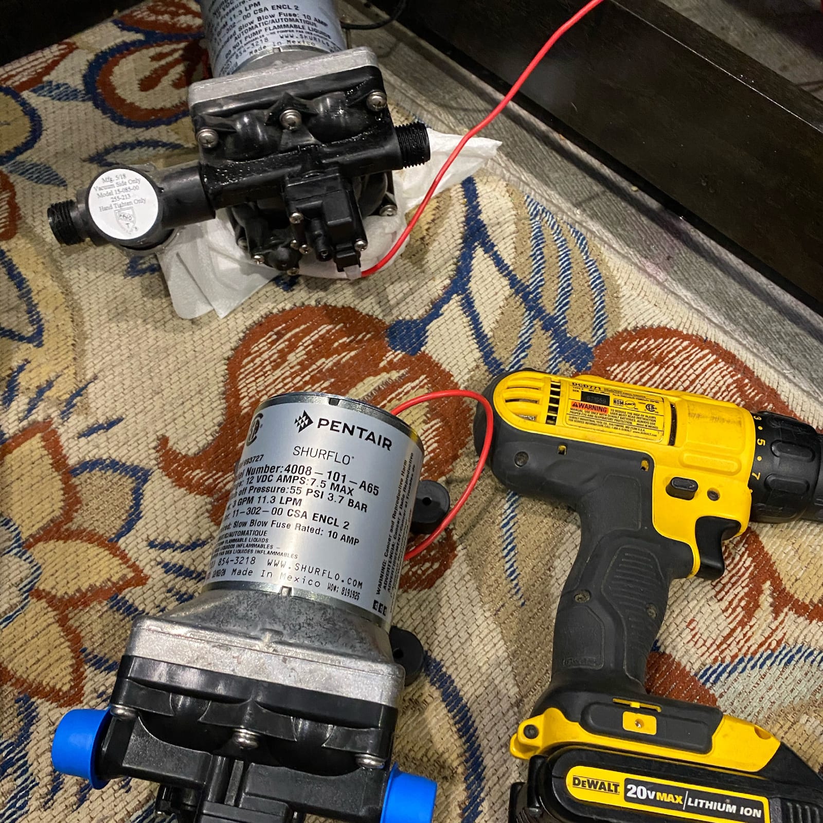 RecPro RV Water Pump Direct Replacement for Shurflo 4008-101-A65 3.0 GPM 12V Self-Prime Camper Water Pump customer photo 1