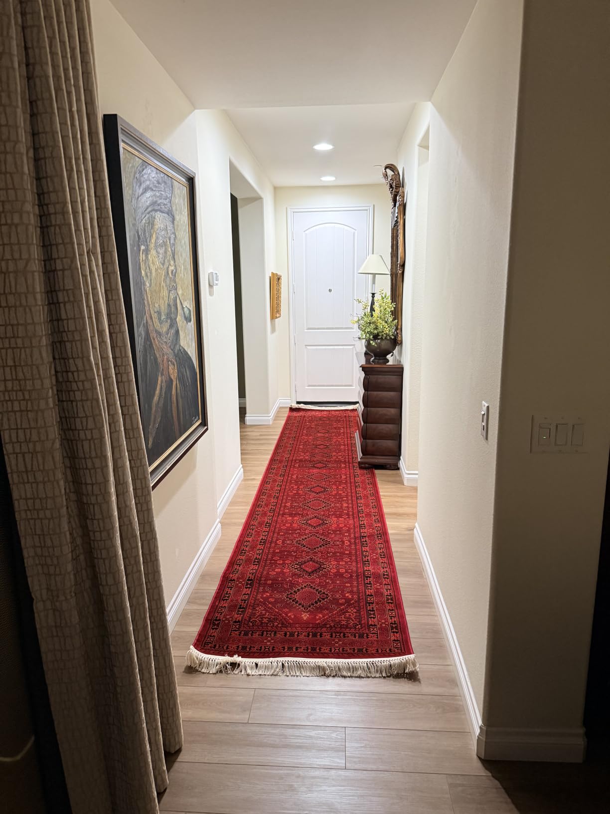 Unique Loom Tekke Collection Area Rug - Sheibani (7' 1