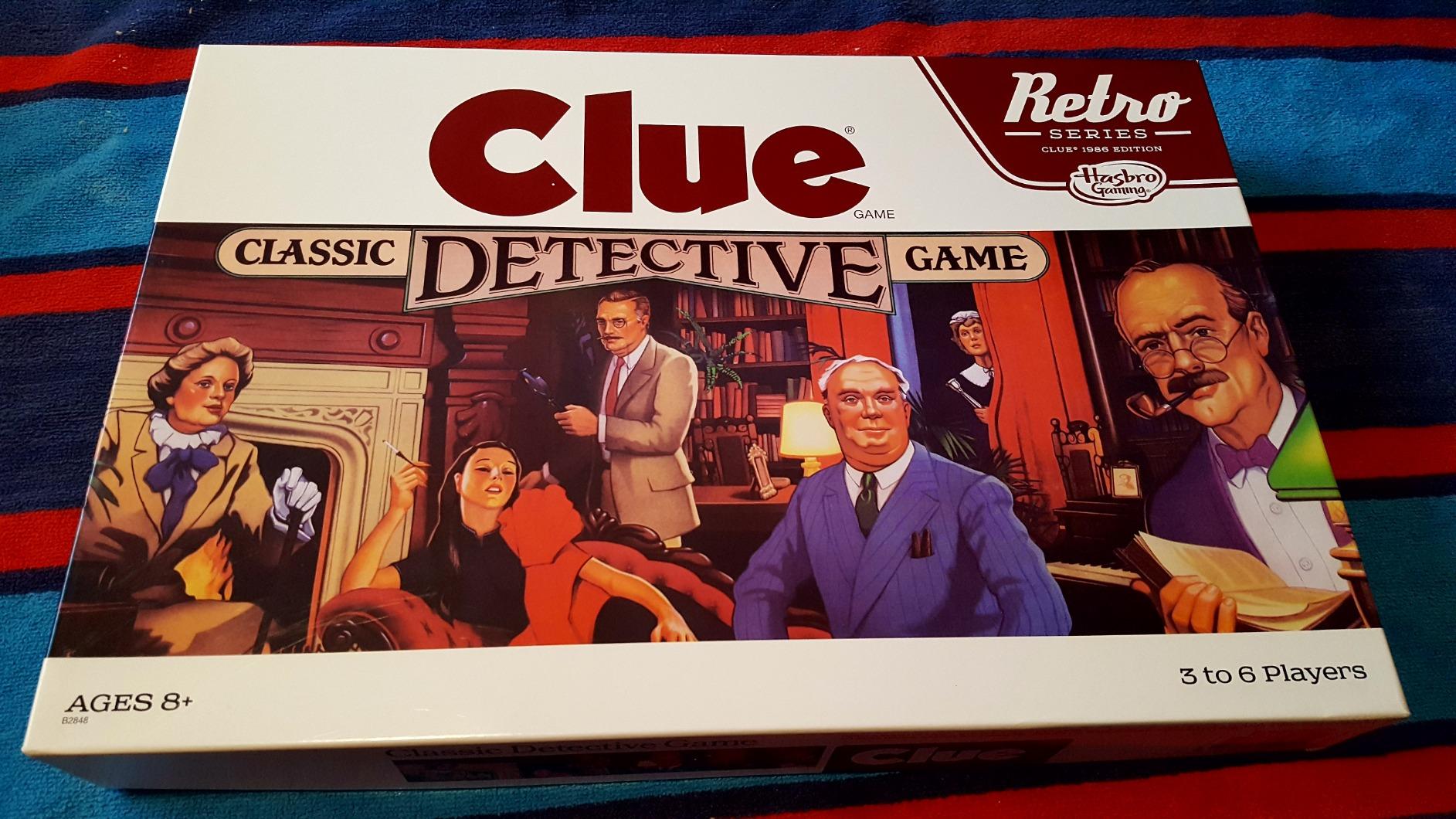 Hasbro Gaming Retro Series Clue 1986 Edition Board Game, Classic Mystery Game for Kids, Family Board Games for 3-6 Players, Ages 8+ (Amazon Exclusive) customer photo 1
