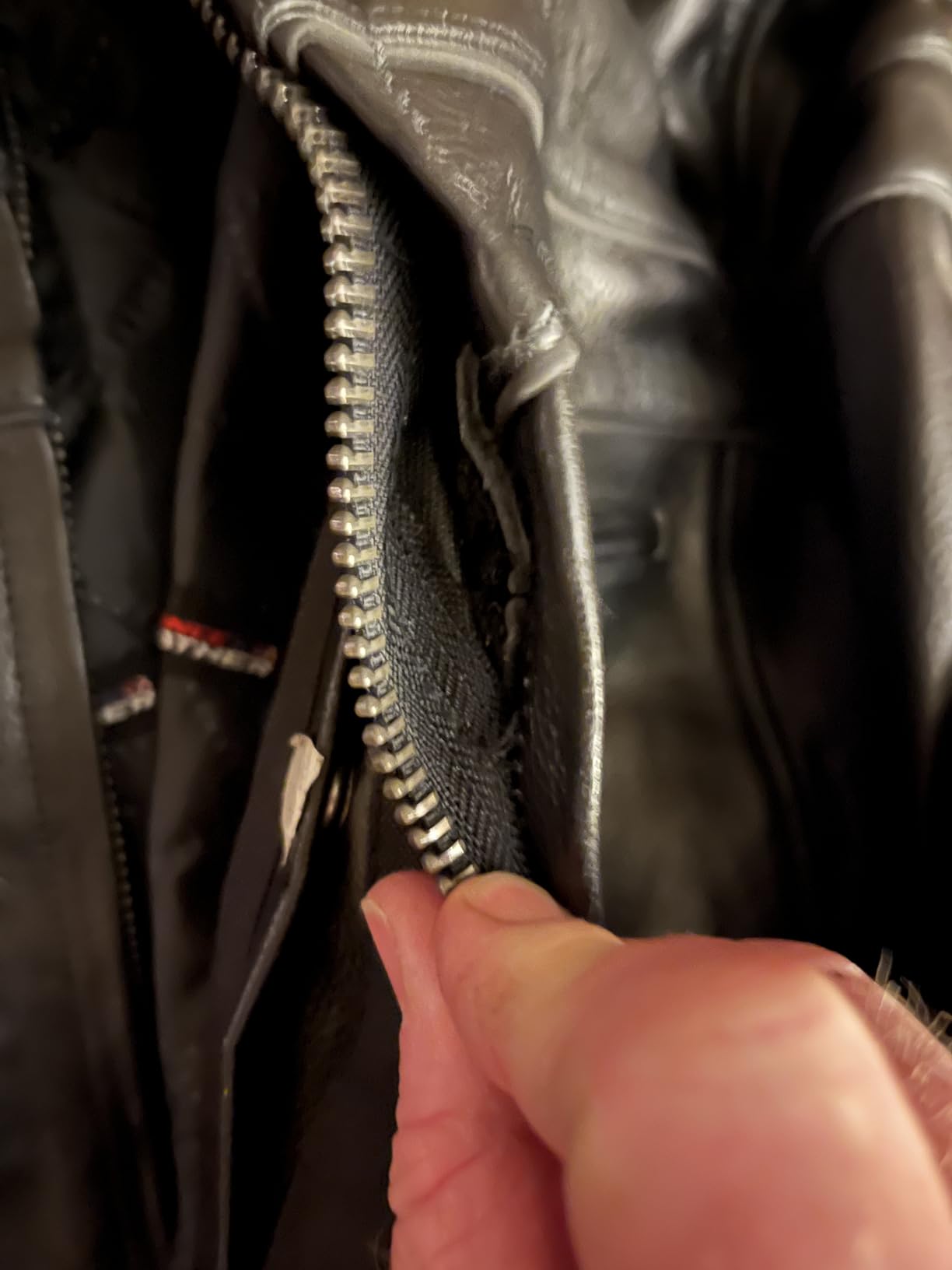 Vance Leather Men's Premium Leather Racer Jacket with Vents customer photo 2