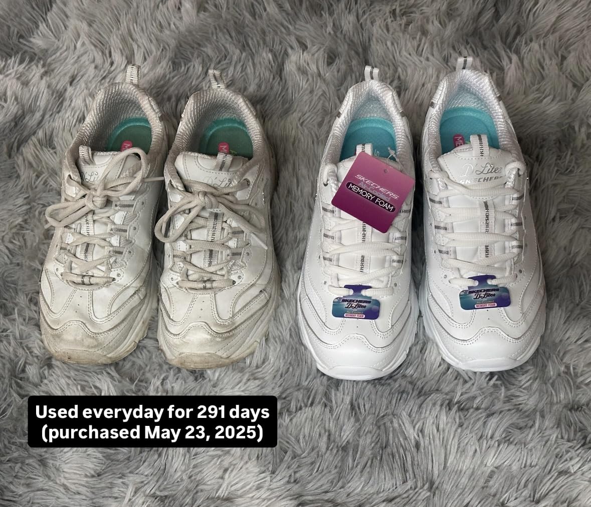Skechers Women's D'Lites Fresh Start Sneaker customer photo 2