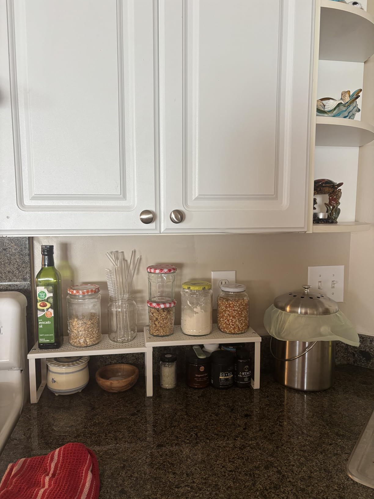 Utopia Kitchen Countertop Compost Bin 1.3 Gallon, Stainless Steel, Silver customer photo 2