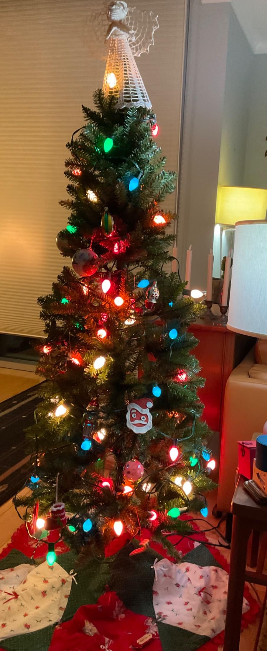 National Tree Company 6ft Unlit Kingswood Fir Slim Christmas Tree customer photo 2