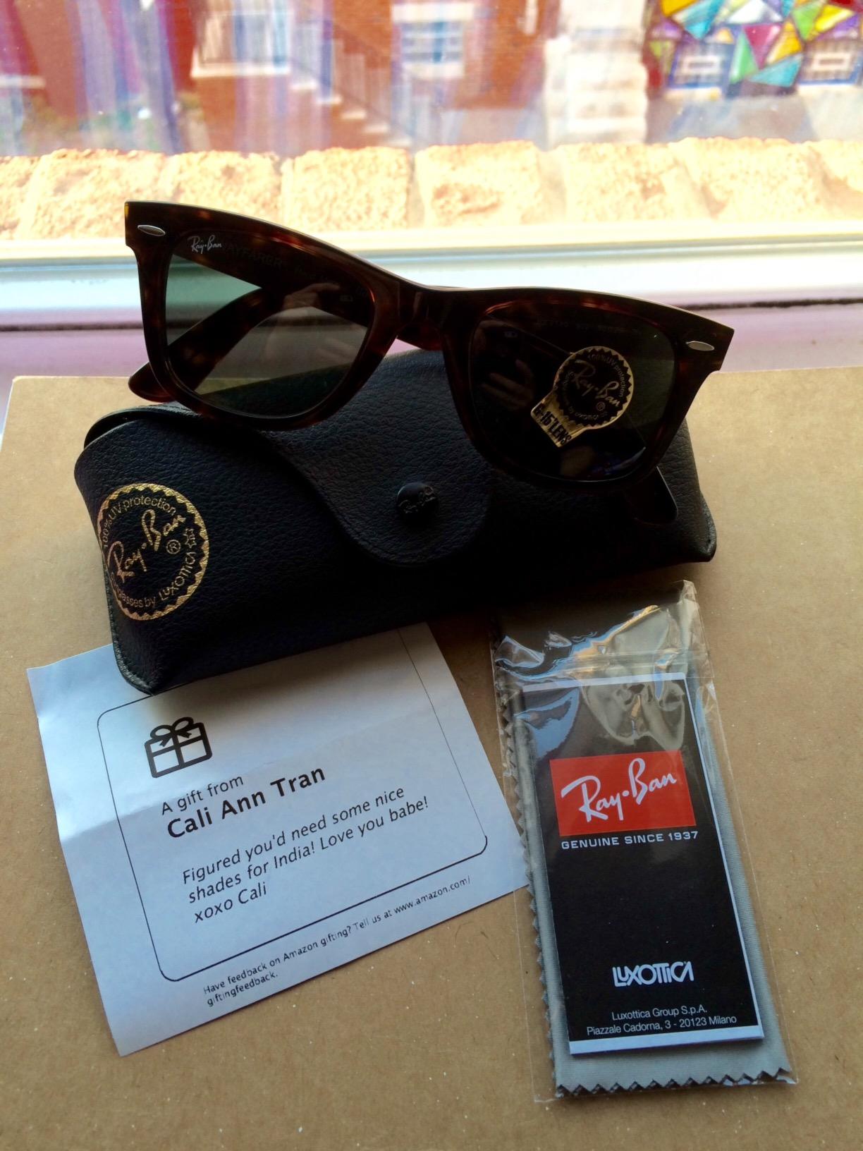 Ray-Ban RB2140 Original Wayfarer Square Sunglasses customer photo 1