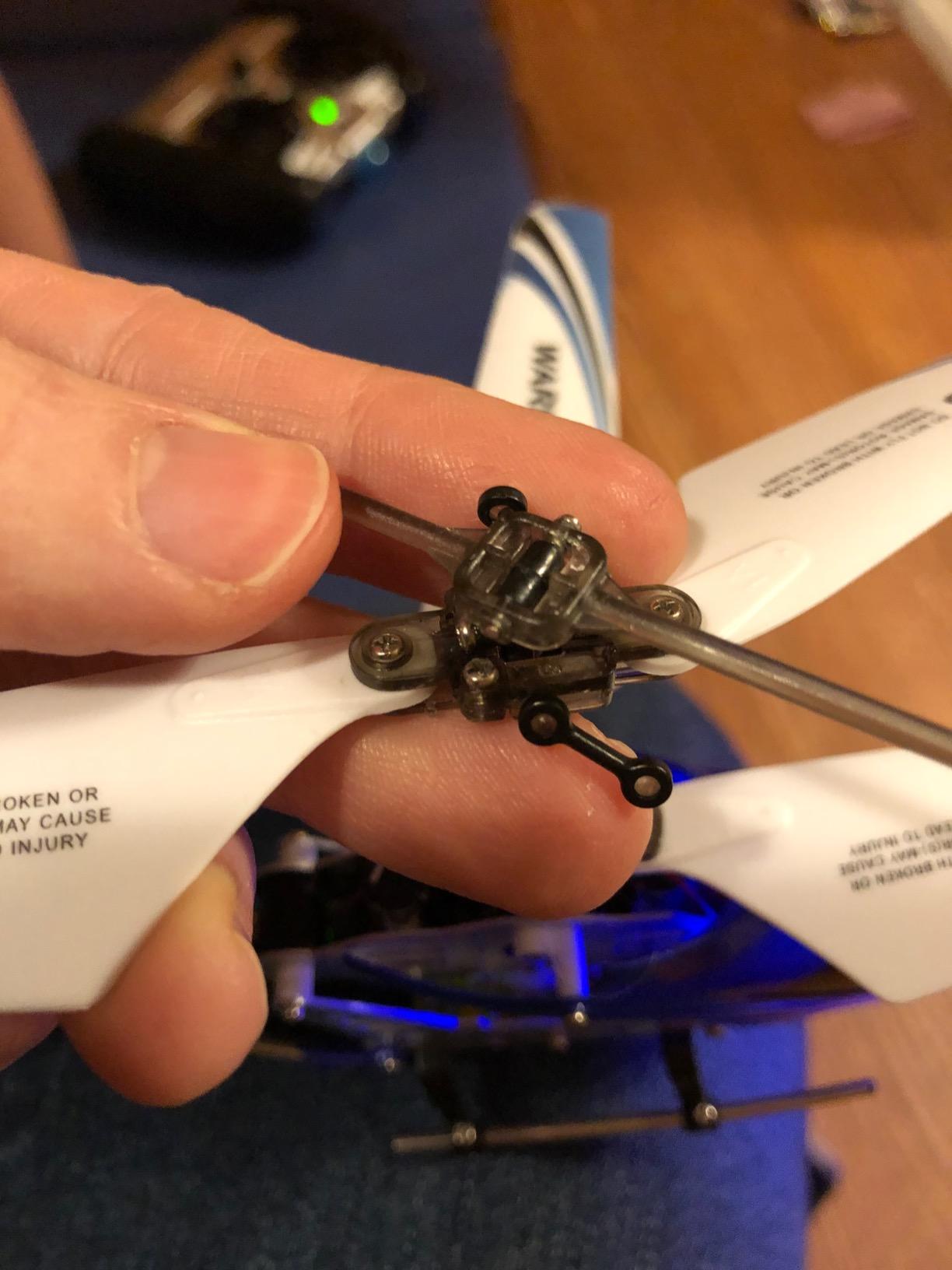Cheerwing S107/S107G Phantom 3CH 3.5 Channel Mini RC Helicopter with Gyro Blue customer photo 1