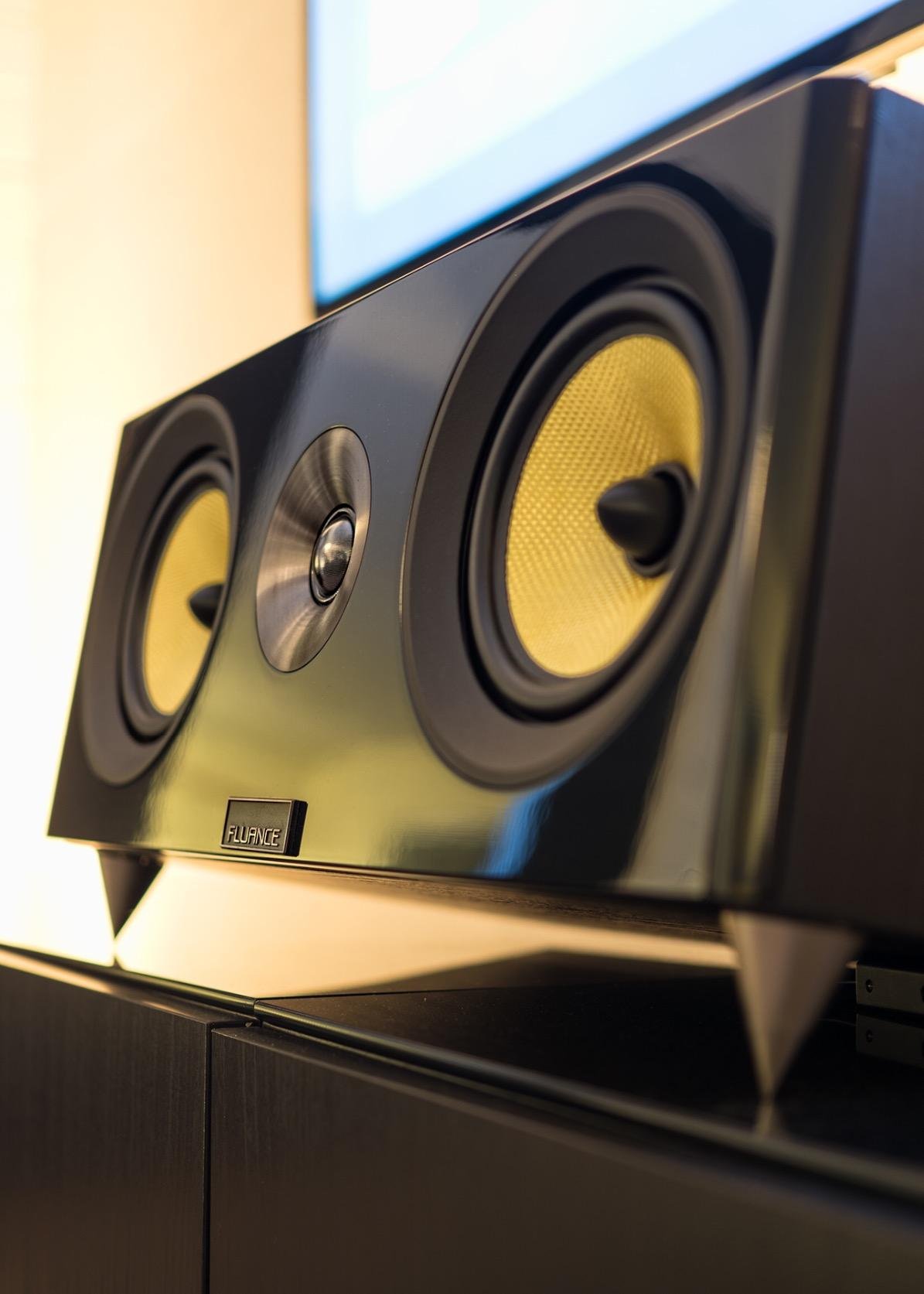 Fluance Signature HiFi 2-Way Center Channel Speaker for Enhanced Dialogue and Vocals in Home Theater Surround Sound Systems - Black Ash (HFC) customer photo 2