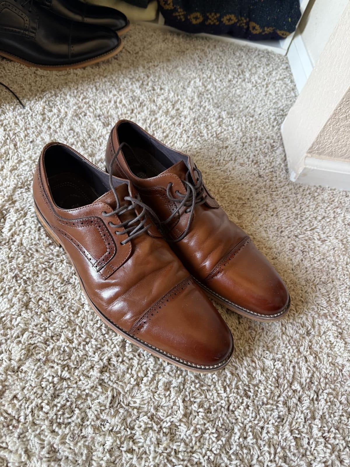 Stacy Adams Men's Dickinson Cap-Toe Lace-up Oxford customer photo 2