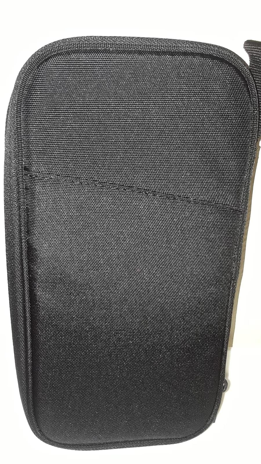 Amazon Basics RFID-blocking Passport Wallet, Passport Holder for Travel, Polyester/Nylon Material with Durable Zipper Closure, Zippered Pockets, Slots for Cards, 10