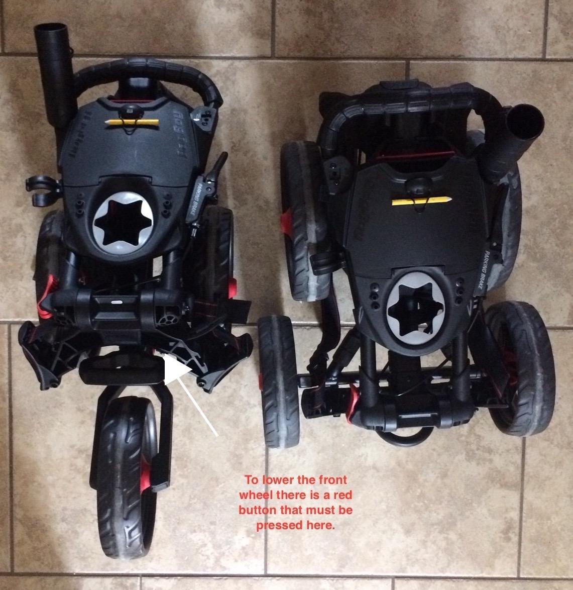 Bag Boy Compact 3 Golf Push Cart customer photo 1