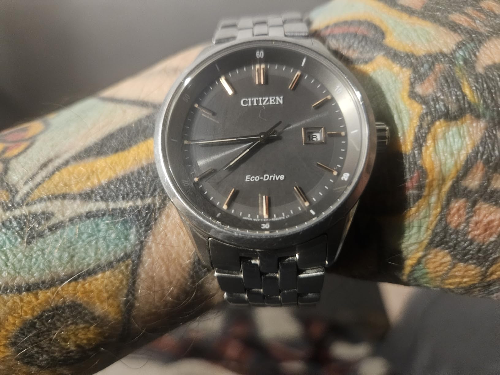 Citizen Men's Classic Addysen Eco-Drive Watch, 3-Hand Date, Sapphire Crystal customer photo 2