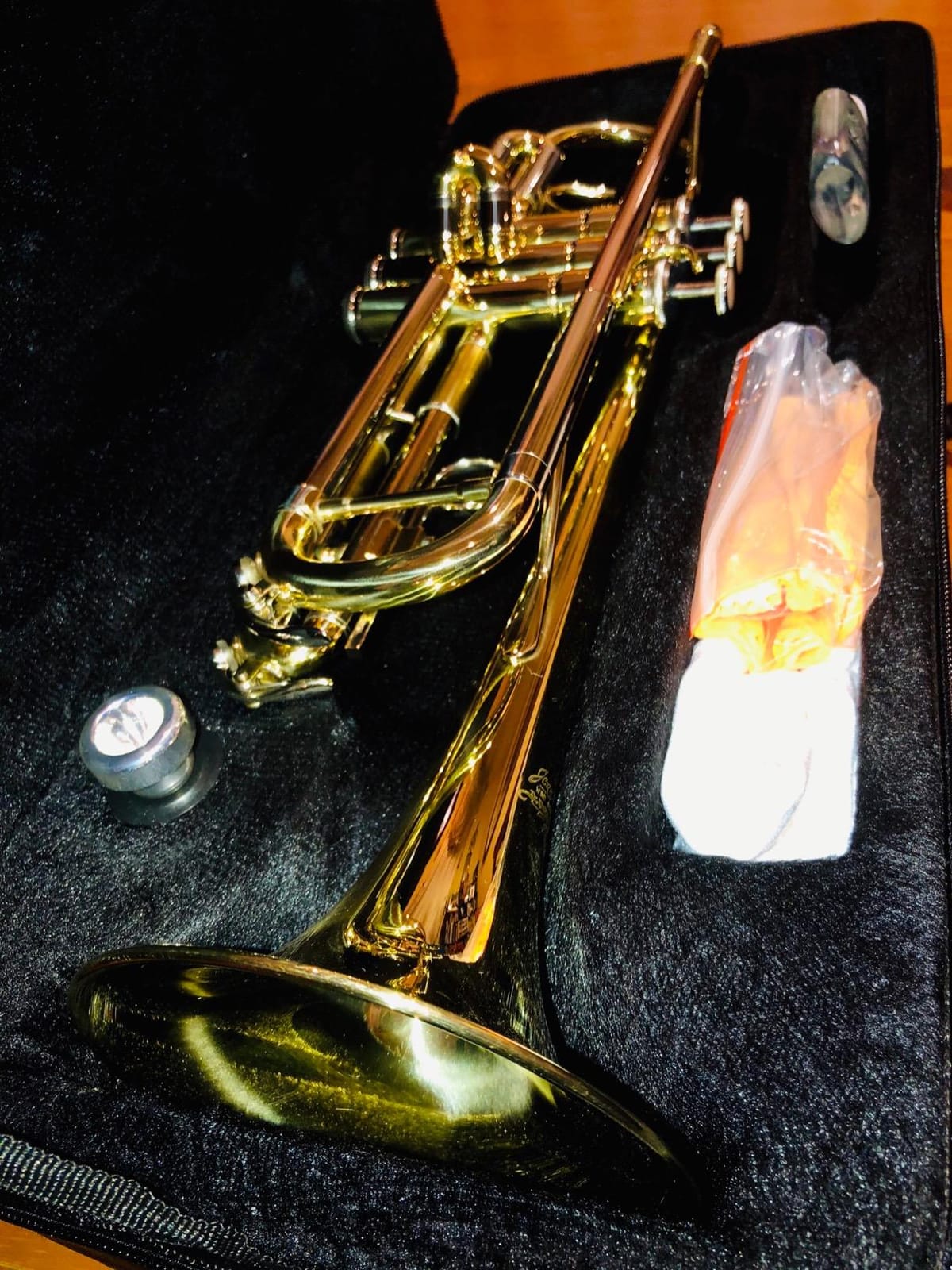Jean Paul TR-430 Intermediate Bb Trumpet, Rose Brass Leadpipe customer photo 1