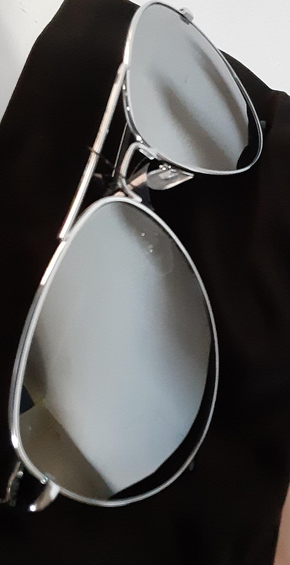 Premium Mirrored Aviator Top Gun Sunglasses w/ Spring Loaded Temples customer photo 2