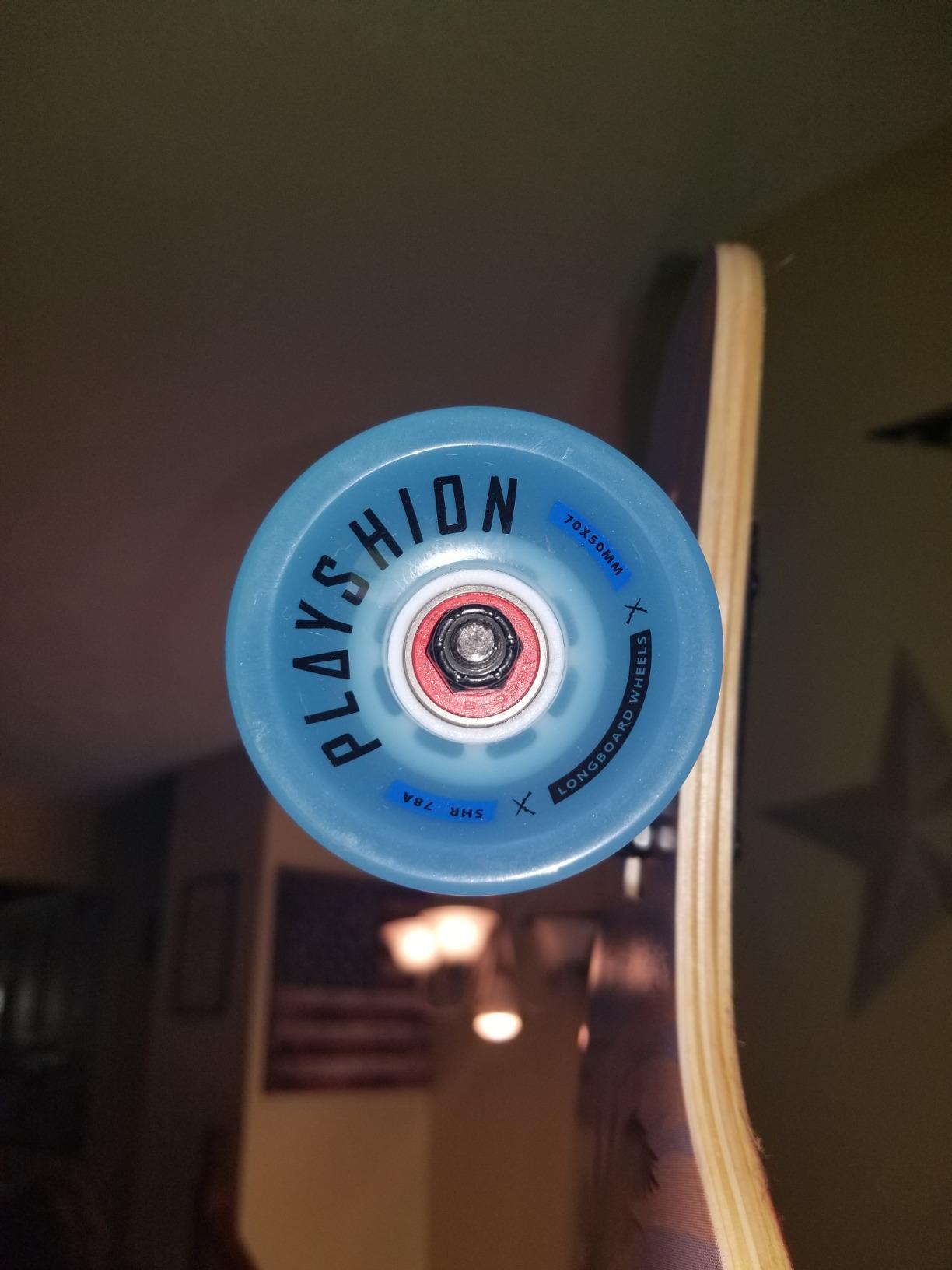 Playshion 39 Inch Drop Through Longboard Skateboard for Beginners customer photo 1