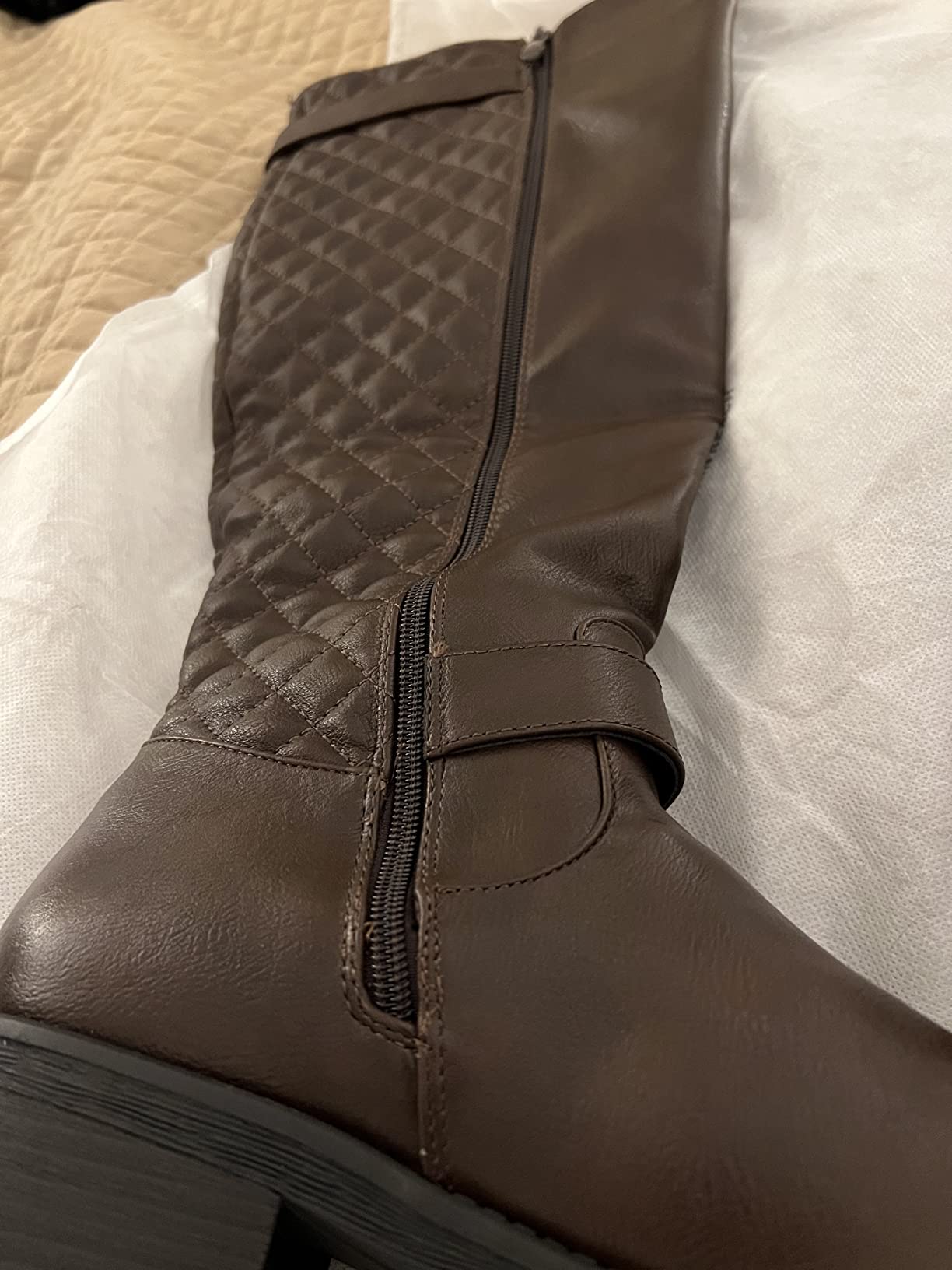 DREAM PAIRS Women's Knee High Riding Boots customer photo 1