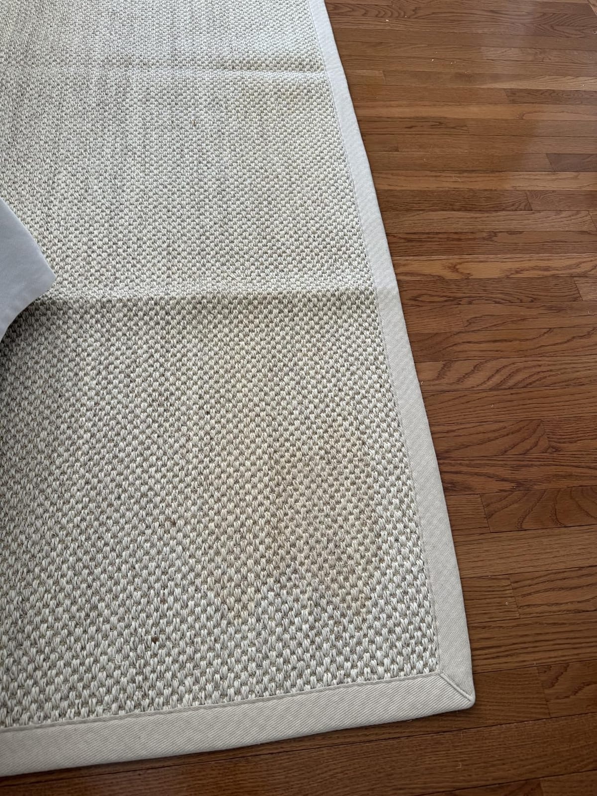 SAFAVIEH Natural Fiber Area Rug 8x10 Large Textured, Marble & Beige NF143C customer photo 2