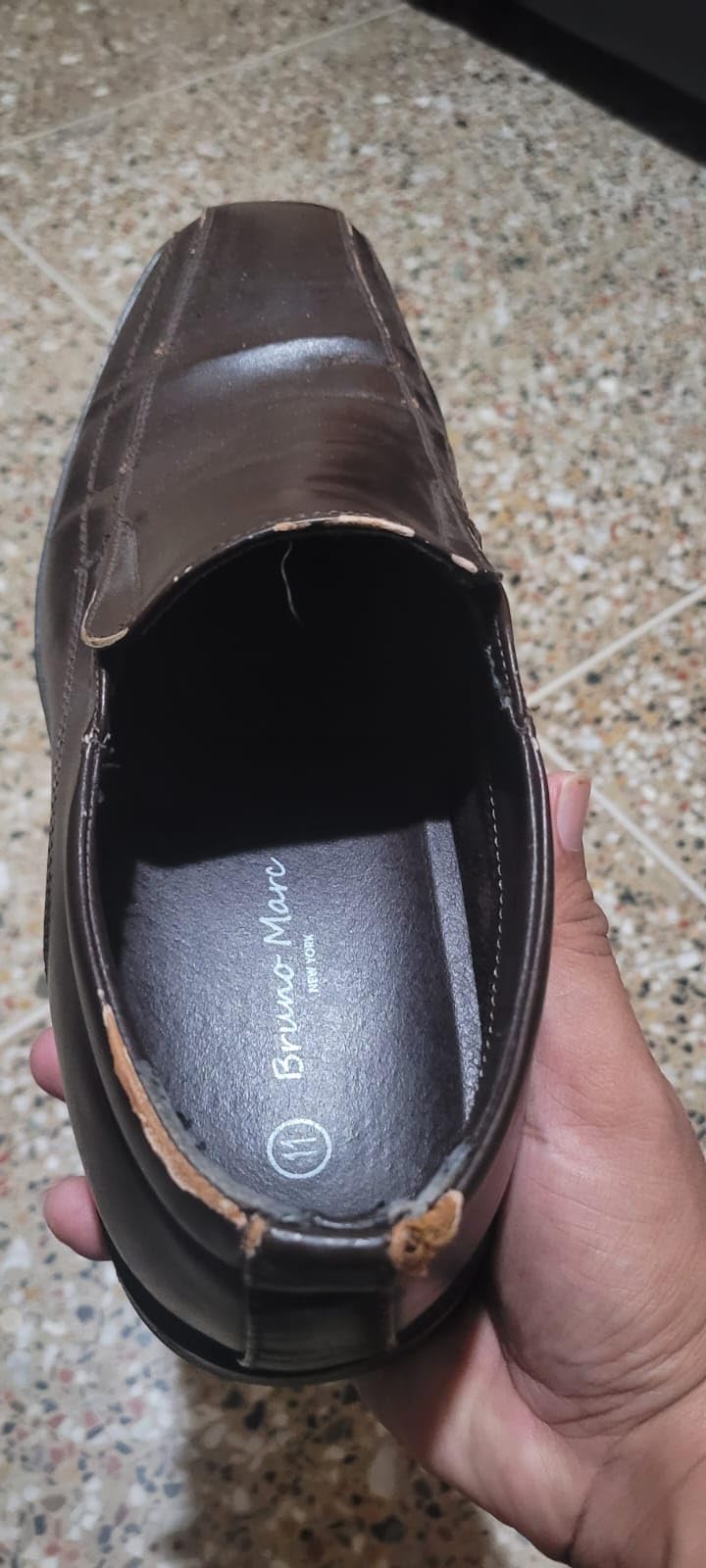 Bruno Marc Men's Square Toe Dress Loafers Shoes customer photo 1