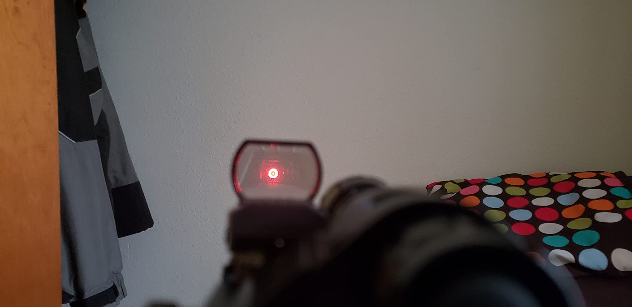 Feyachi Reflex Sight - Adjustable Reticle (4 Styles) Both Red and Green in one Sight! customer photo 1