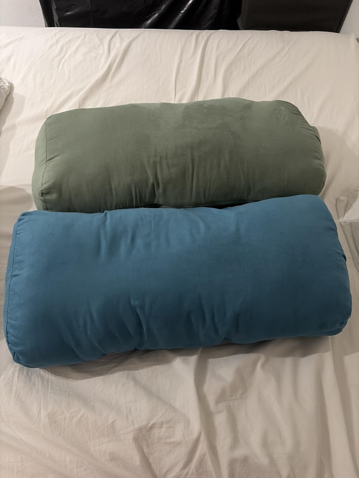 Gaiam Yoga Bolster Pillow, Supportive Cushion for Restorative Yoga customer photo 2