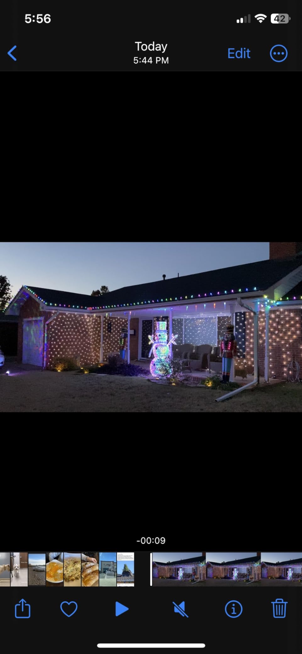 Ollny Net Lights 210LED 10x7ft, Clear Wire Christmas Outdoor Mesh Light customer photo 1