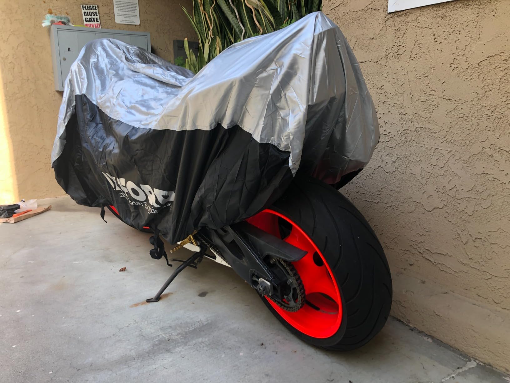 Oxford - Stormex Cover Outdoor Motorcycle Protective Cover customer photo 2