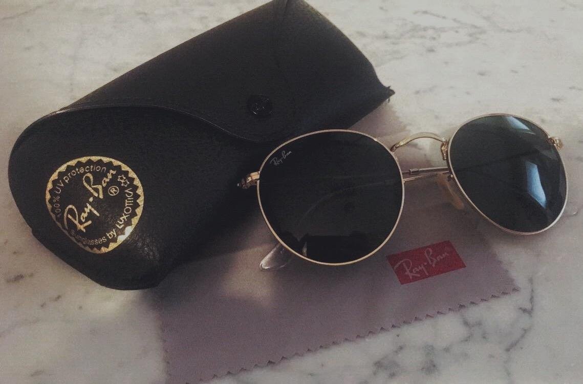 Ray-Ban RB3447 Round Metal Evolve Photochromic Sunglasses customer photo 1