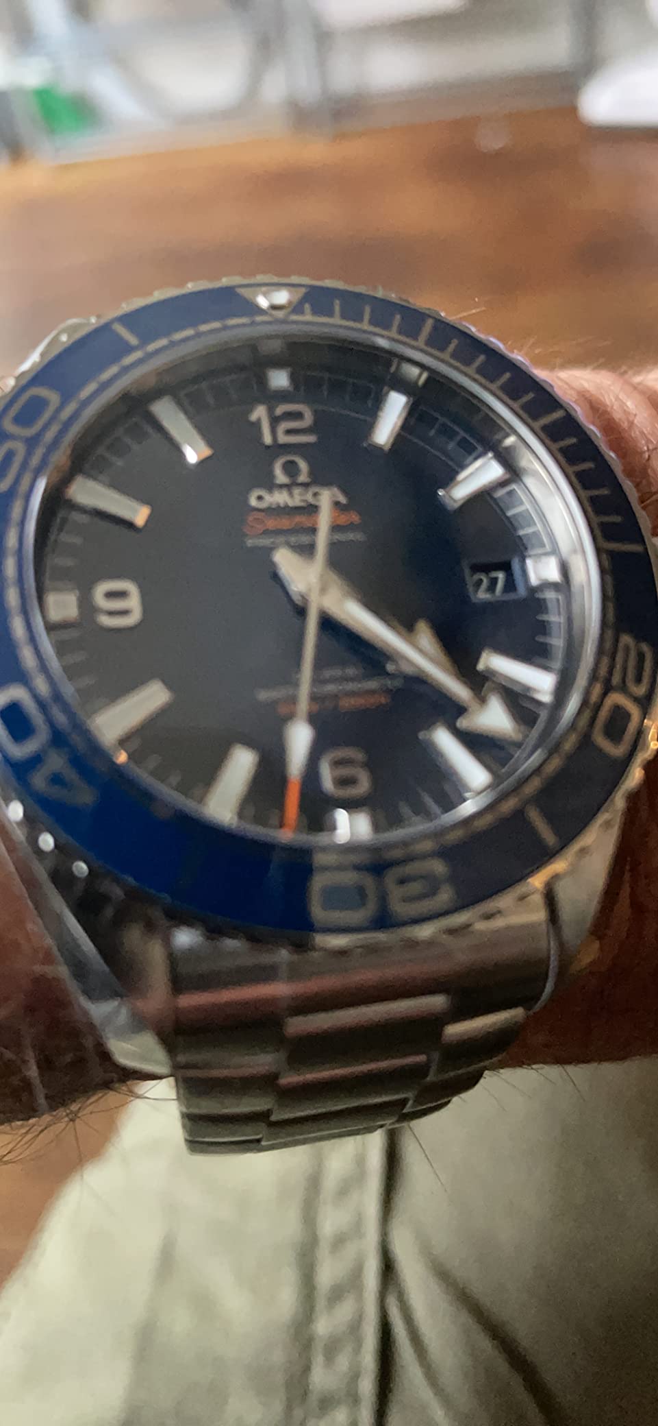 Omega Seamaster Planet Ocean Automatic Men's Watch 215.30.44.21.03.001 customer photo 1