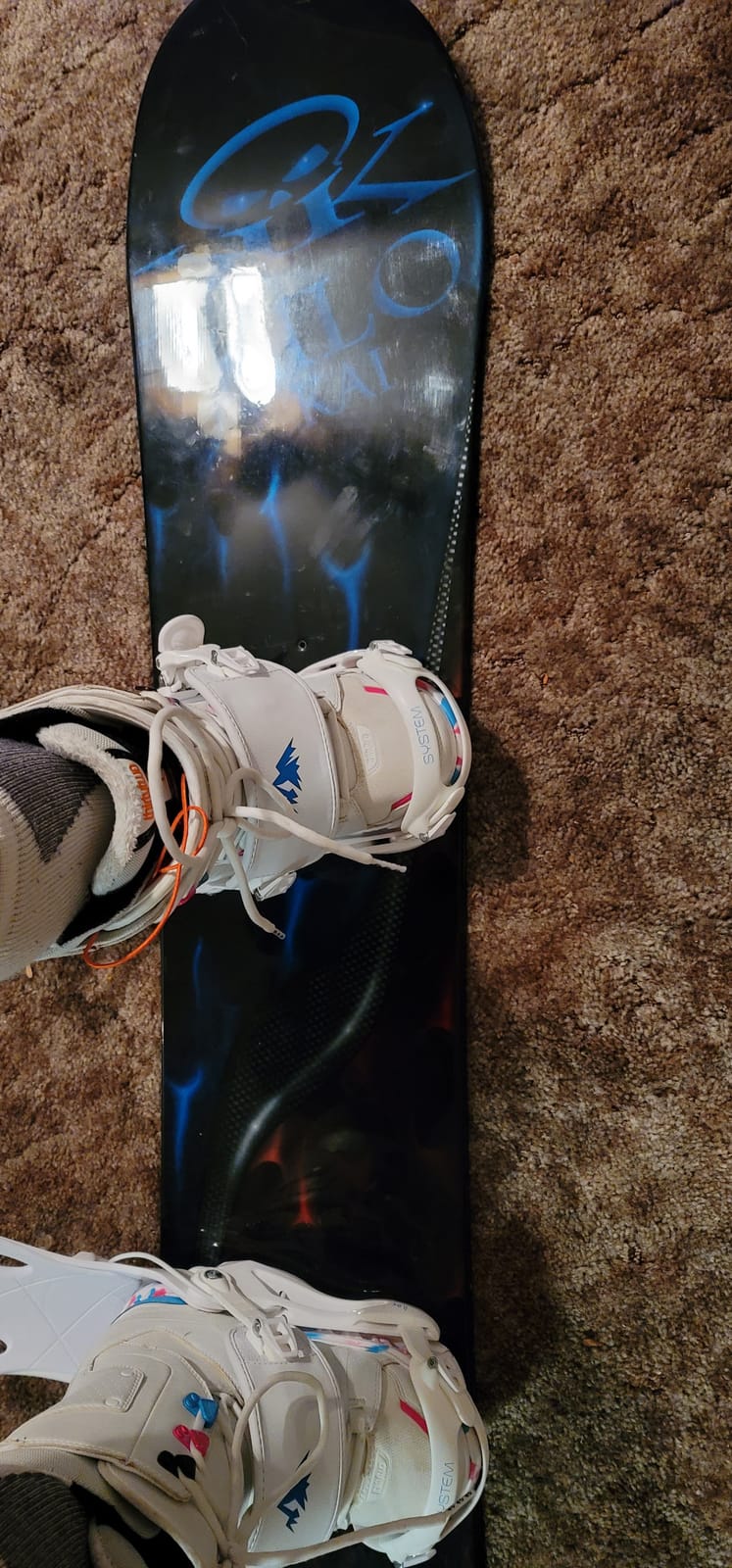 System LUX Women's Rear Entry Flow Style Snowboard Bindings (M/L) customer photo 2