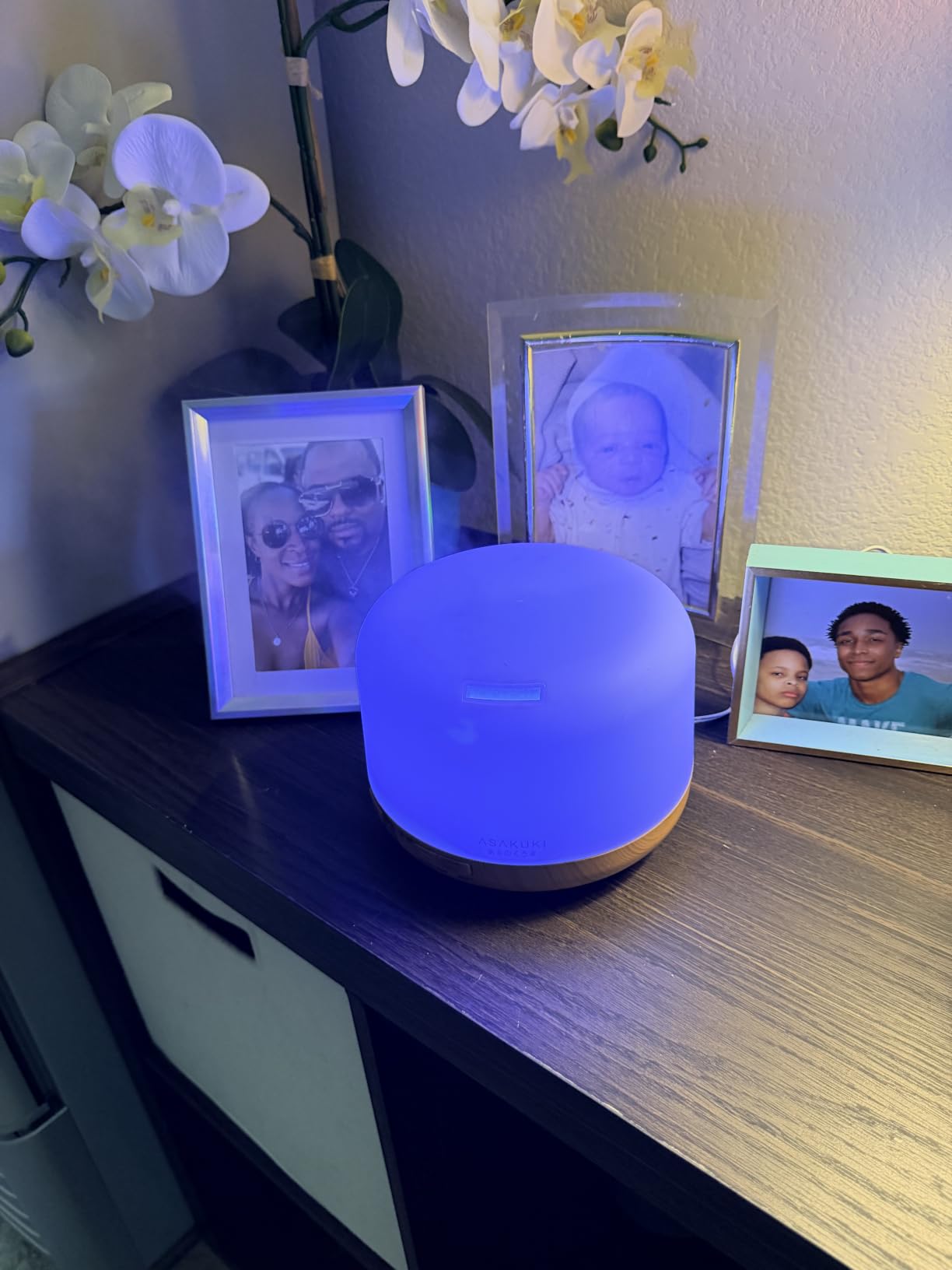 ASAKUKI Essential Oil Diffuser for Home, 500ML Aromatherapy Humidifier customer photo 1