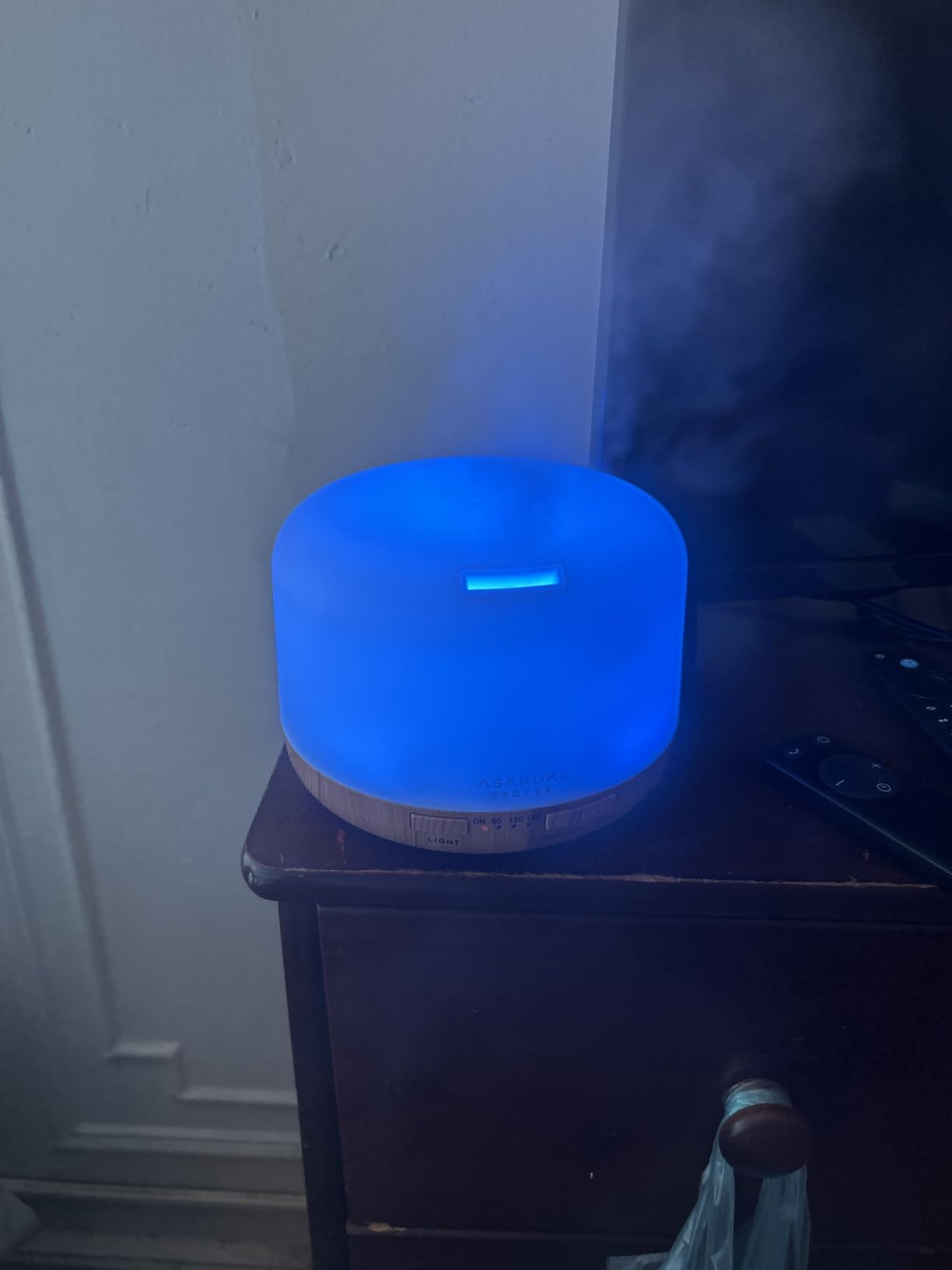 ASAKUKI Essential Oil Diffuser for Home, 500ML Aromatherapy Humidifier customer photo 2